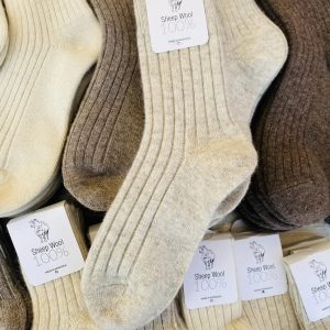 mongolian sheep wool socks for kids